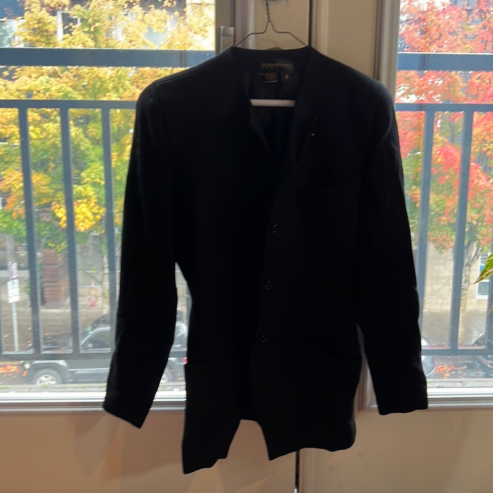 Donna Karan black blazer.
